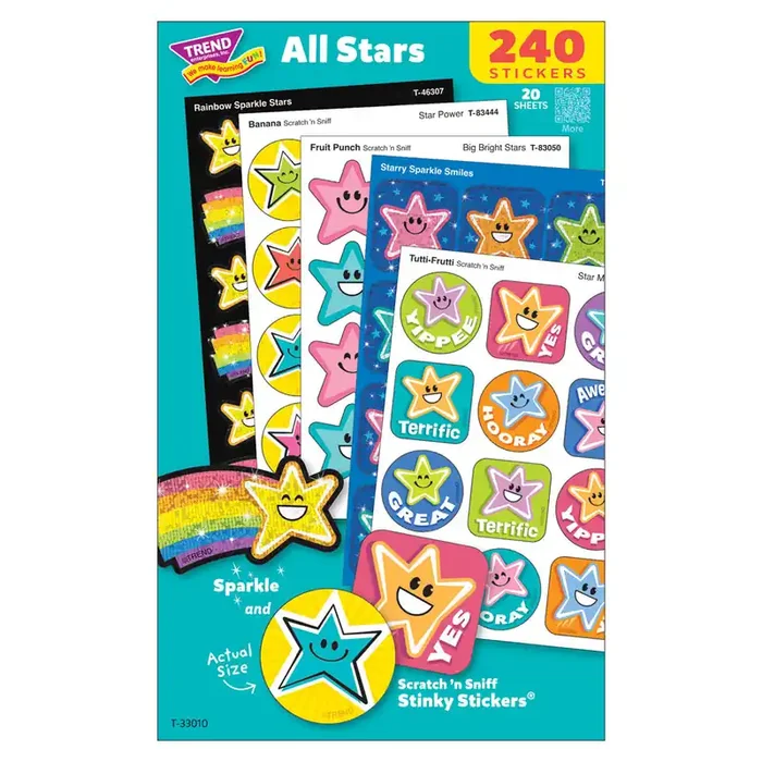 All Stars Mixed Stickers Variety Pack