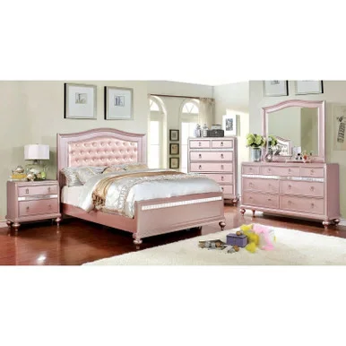 ARISTON 4 Pc. Queen Bedroom Set / CM7171RG-Q-4PC