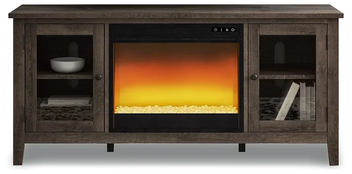 Arlenbry 60″ TV Stand with Electric Fireplace