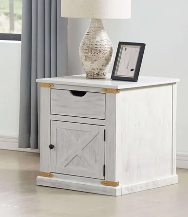 BACERRA End Table / CM4018WH-E