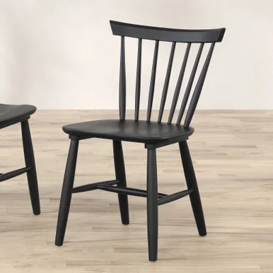 BEALE Side Chair (2/CTN), Black / FM3100BK-SC-2PK