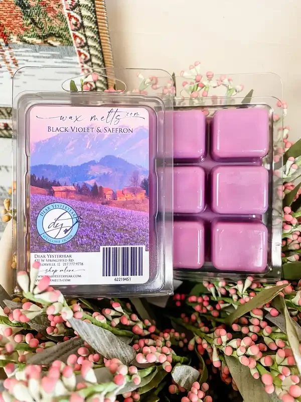 Black Violet & Saffron