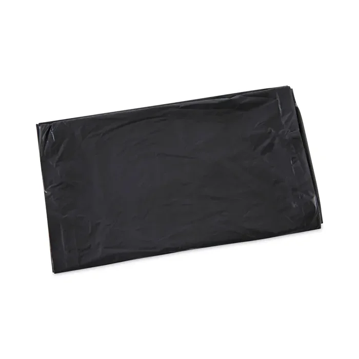 Boardwalk® Linear Low Density Industrial Can Liners, 30 gal, 0.65 mil, 30″ x 36″, Black, Flat Pack, 200/Carton