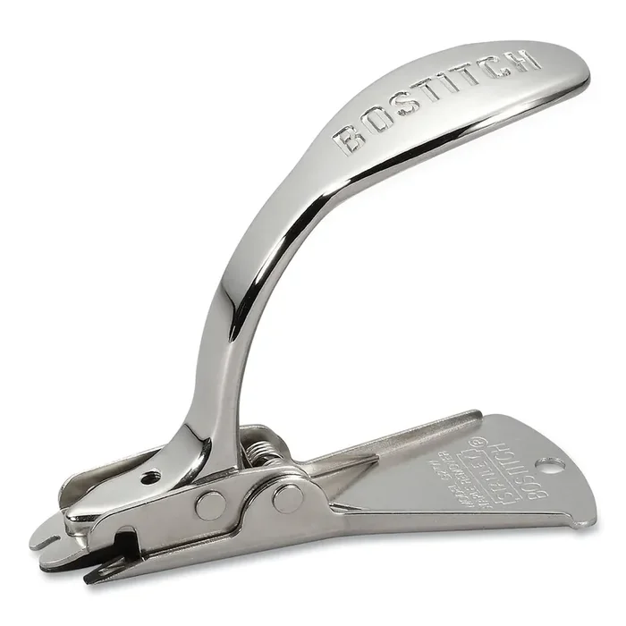 Bostitch® Heavy-Duty Push Staple Remover, Chrome