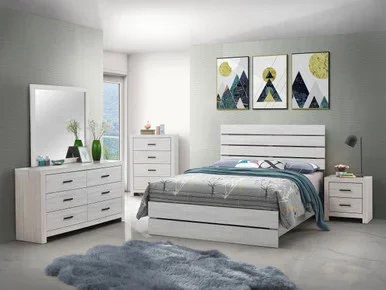 Brantford 5-piece Queen Bedroom Set Coastal White / CS-207051Q-S5