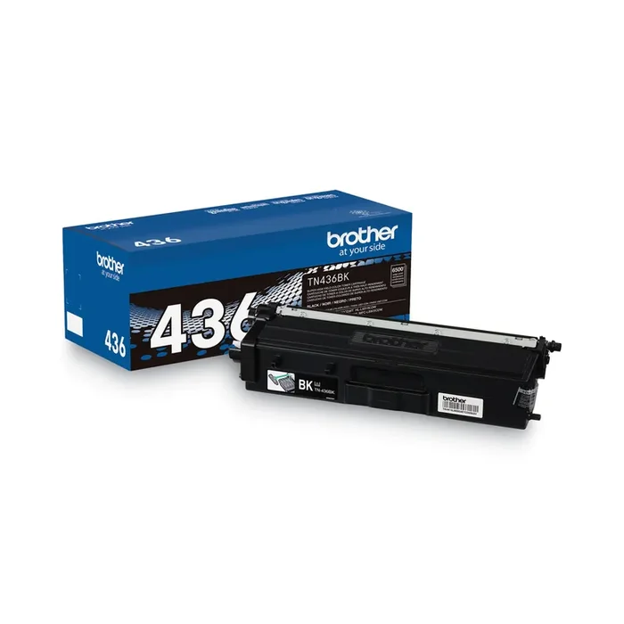 Brother Tn436bk Super High-Yield Toner, 6,500 Page-Yield, Black