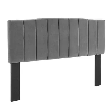 Camilla Channel Tufted Performance Velvet Full/Queen Headboard / MOD-6182