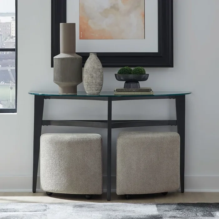 Capri – 3 Piece Table Set – Brown