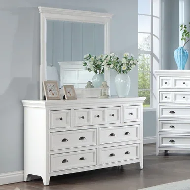 CASTILE Dresser, White / CM7413WH-D