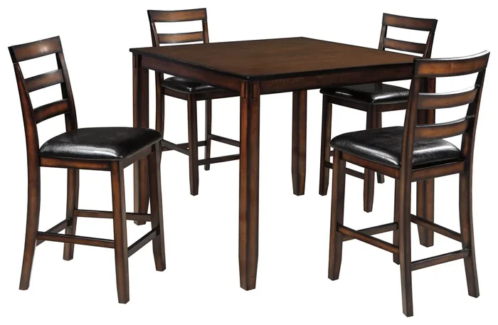 Coviar – DRM Counter Table Set (Set of 5) – Brown