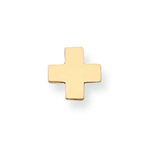 Cross Stamping 14k Yellow Gold YG1349