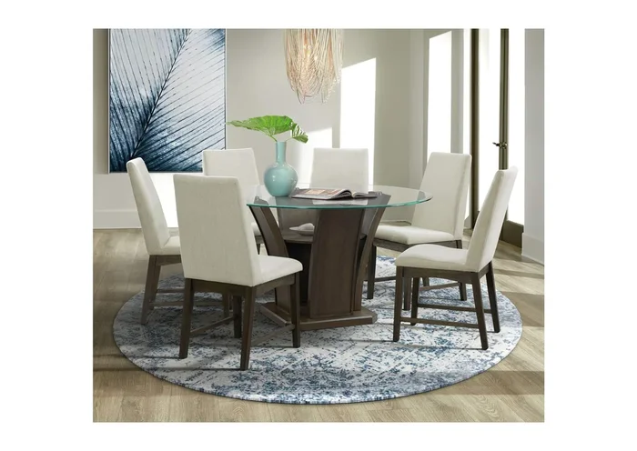 Dapper Dining Side Chair Walnut Finish 2 Per Pack