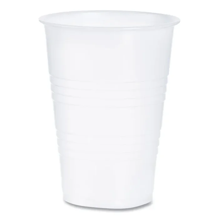Dart® Galaxy Translucent Cups, 10 oz, Plastic, 100/Pack