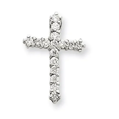 Diamond Cross 14k White Gold XP3411AAA