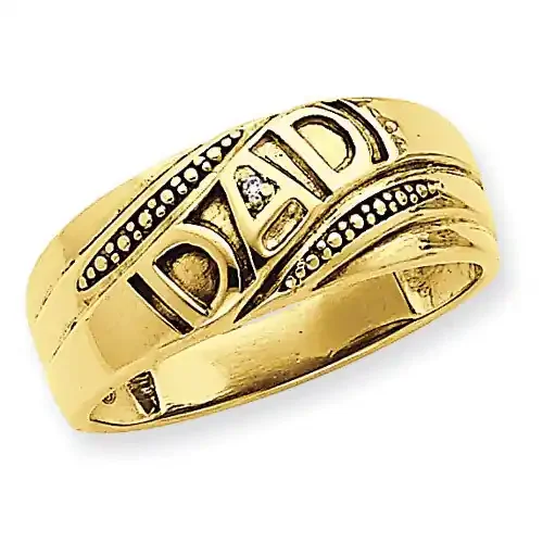 Diamond men‘s Ring 14k Gold Y6121A