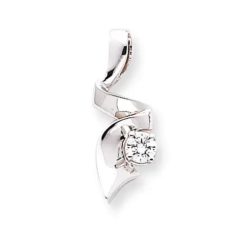 Diamond slide 14k White Gold XSW112AA