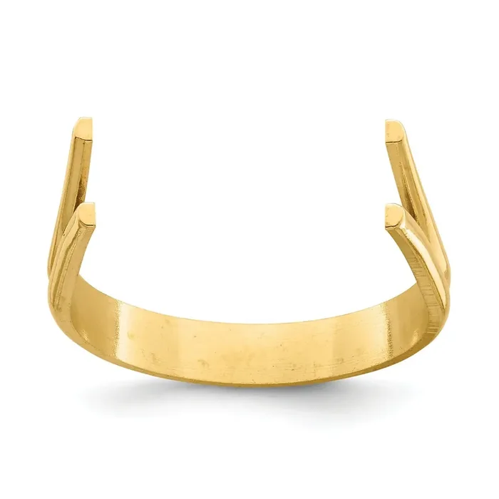 Die Struck Shank 14k Yellow Gold YGSH114