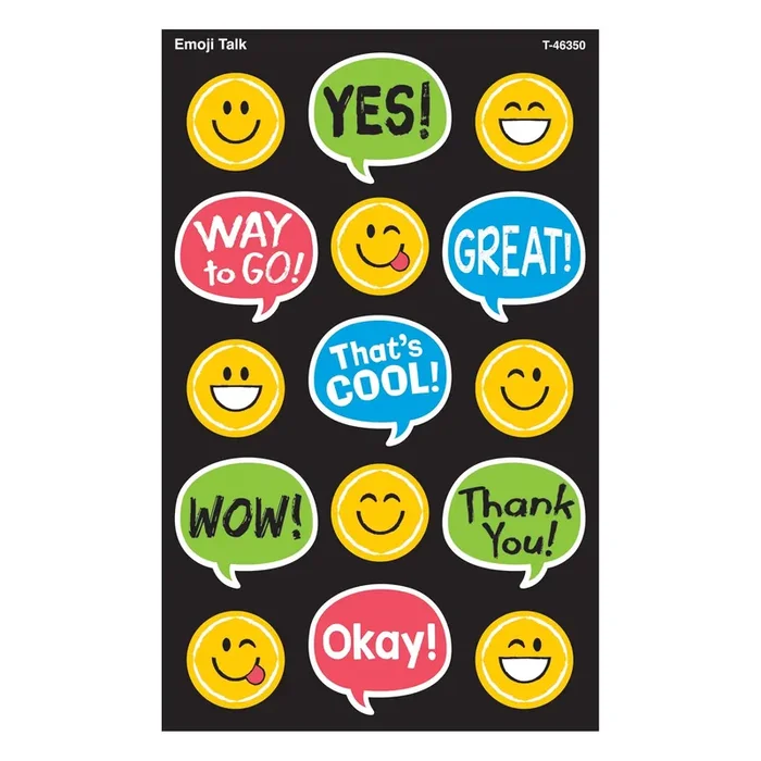 Emoji Talk superShapes Stickers – Large