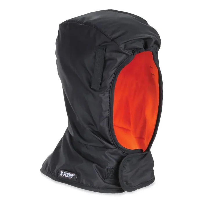 ergodyne® N-Ferno 6842 2-Layer Poly Shoulder Winter Liner, Fleece/Polyester, One Size Fits Most, Black