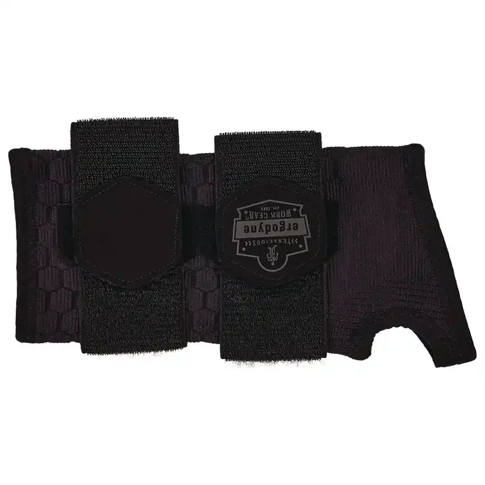 ergodyne® ProFlex 685 Wrist Support Sleeve – Double Strap, Small, Fits Left Hand/Right Hand, Black