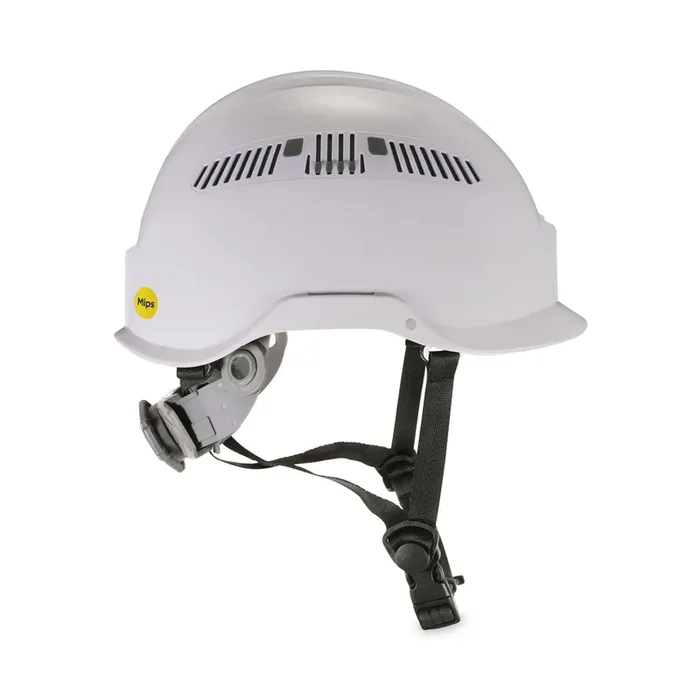 ergodyne® Skullerz 8975-MIPS Class C Safety Helmet with MIPS Elevate Ratchet Suspension, White