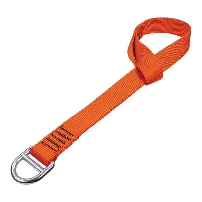 ergodyne® Squids 3177 Anchor Choke Strap for Tool Tethering, 60 lb Max Safe Working Capacity, 28″ Long, Orange