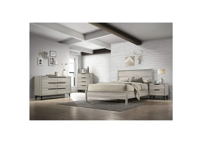 Ernesto 2 – Drawer Nightstand In Grey 3A