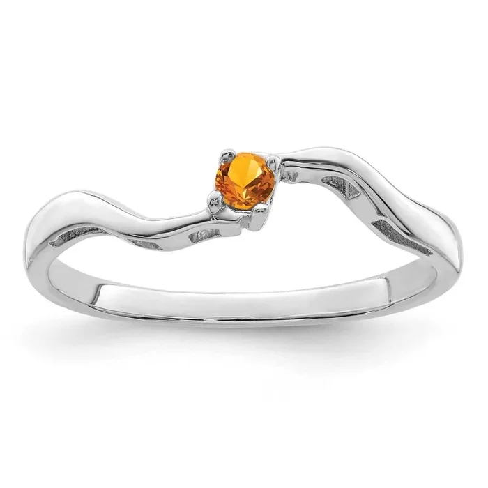 Family Jewelry Ring Mounting 14k White Gold XMR86/1W-7
