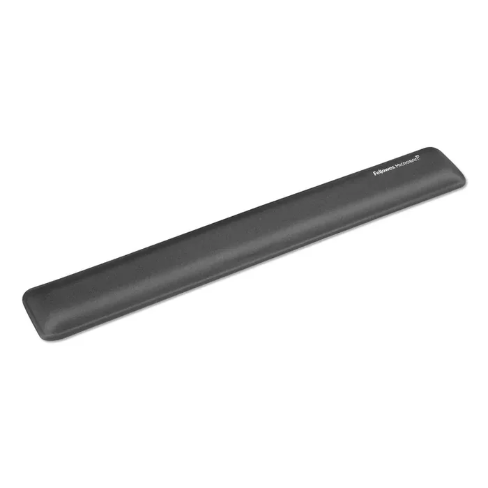 Fellowes® Keyboard Wrist Support with Microban Protection, 18.37 x 2.75, Graphite