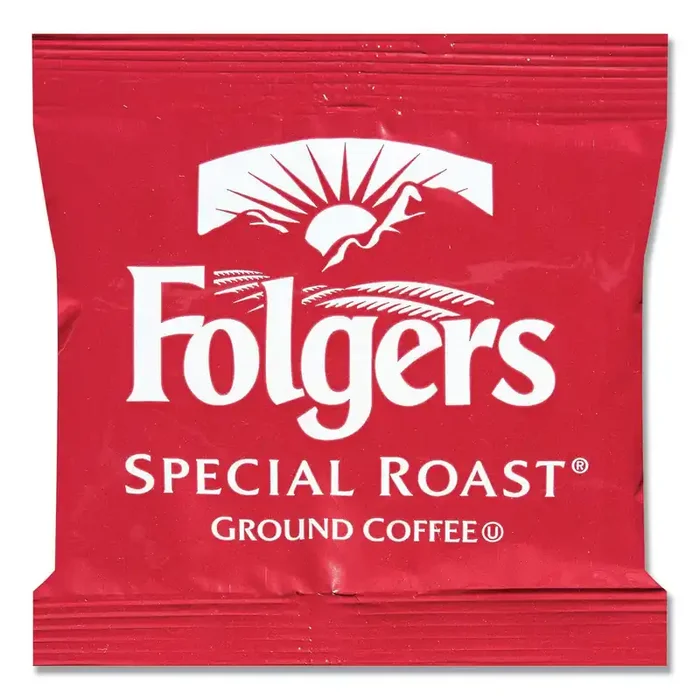 Folgers® Ground Coffee, Fraction Packs, Special Roast, 0.8 oz, 42/Carton