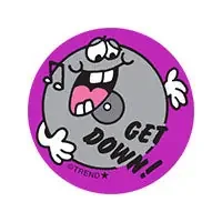 Get Down!, Licorice scent Retro Scratch ‘n Sniff Stinky Stickers®