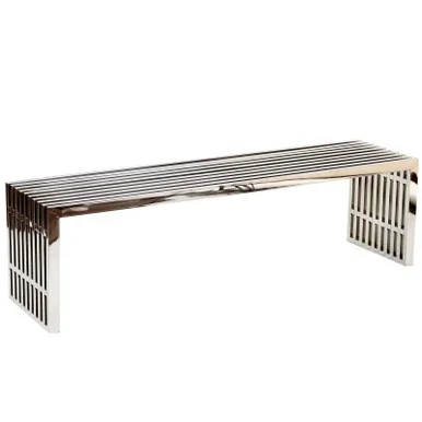 Gridiron Large Stainless Steel Bench / EEI-570