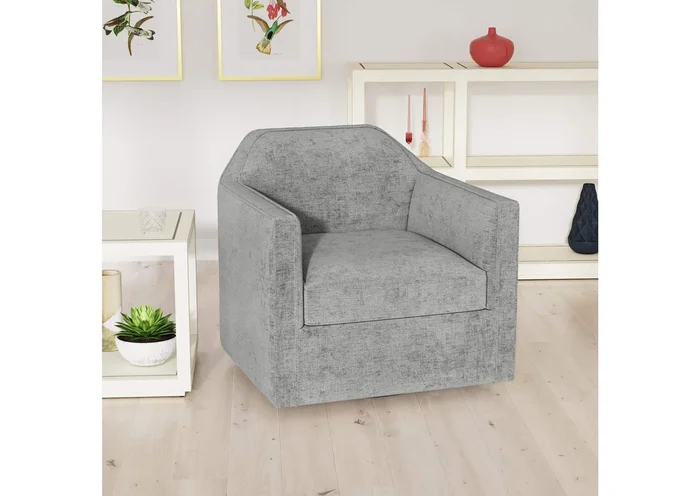 Hamlin Swivel Chair In Beamer Cement
