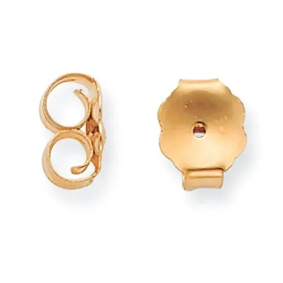 Heavy Friction Earring Nut 14k Yellow Gold YG2713