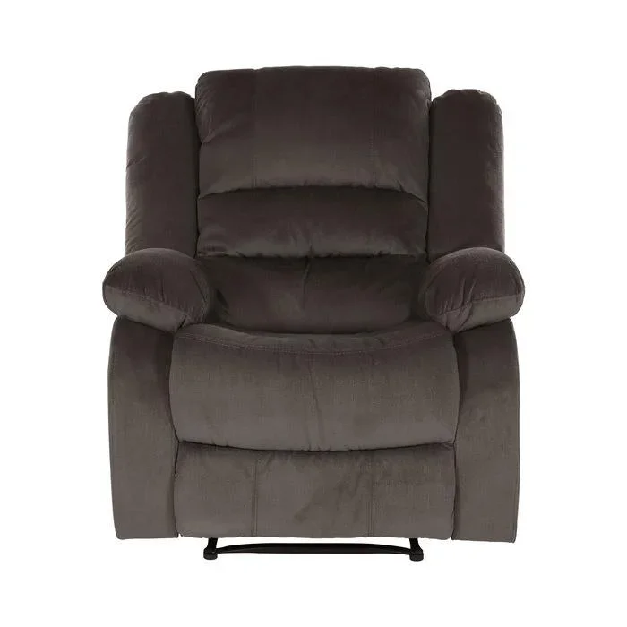 Homelegance Furniture Jarita Reclining Chair in Chocolate