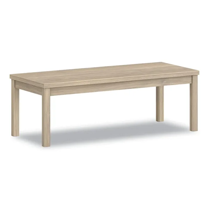 HON® 80000 Series Laminate Occasional Coffee Table, Rectangular, 48w x 20d x 16h, Kingswood Walnut