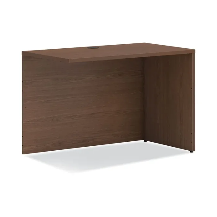 HON® Mod Return Shell, Reversible (Left or Right), 42w x 24d x 29h, Sepia Walnut
