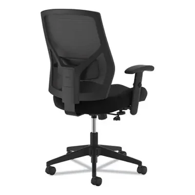 HON® Vl581 High-Back Task Chair, Supports Up To 250 Lb, 18″ To 22″ Seat Height, Black