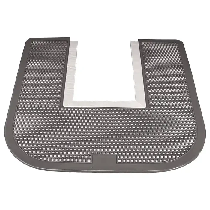 Impact® Disposable Toilet Floor Mat, Nonslip, Orchard Zing Scent, 23 x 21.63, Gray, 6/Carton
