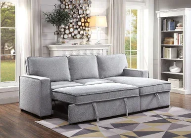INES Sectional, Gray / CM6964-SECT