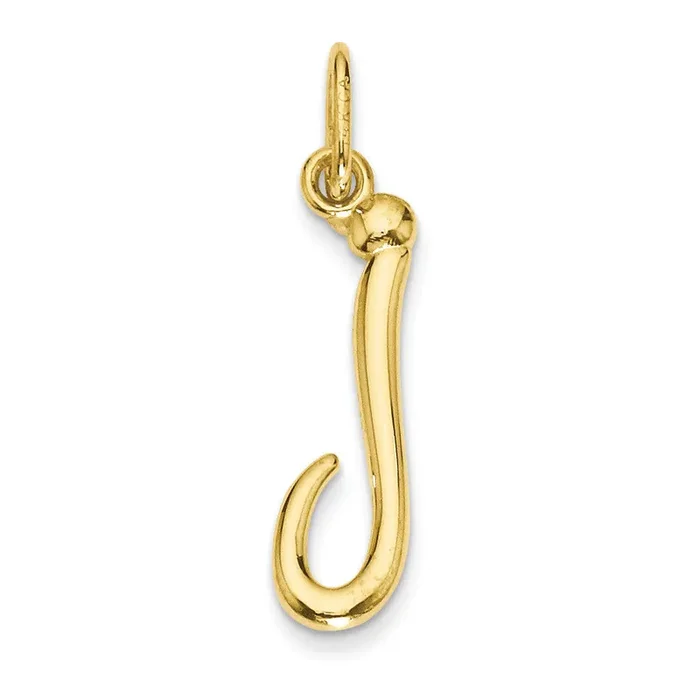 Initial Charm 14k Gold YC1060J