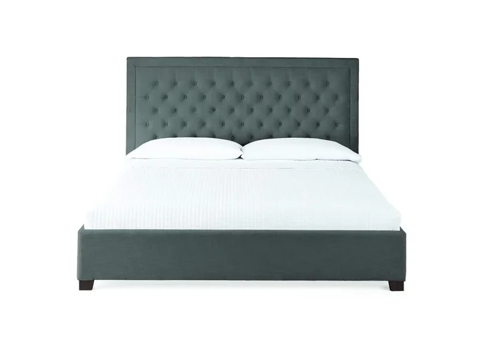 Isadora King Bed Gray