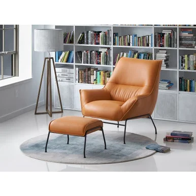 Jabel Accent Chair & Ottoman / AC02383