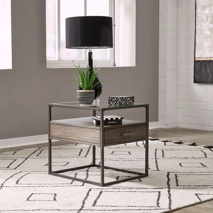 Jamestown – End Table – Tobacco