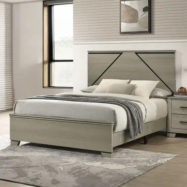 Joanna Queen Bed w/LED / BD05142Q