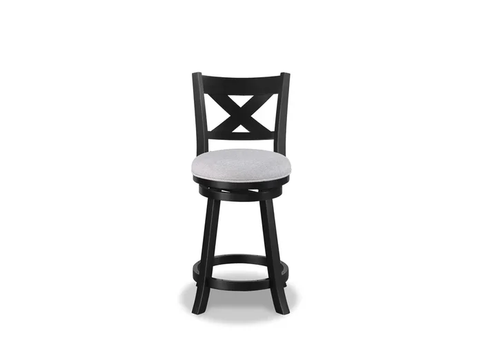KIPPER SWIVEL PUB STOOL DOVE KNOCK DOWN