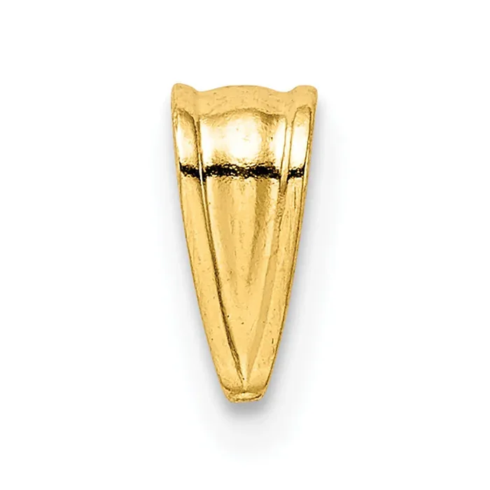 Large Pendant Loop Bail 14k Yellow Gold YG2783