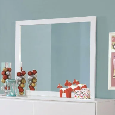 LENNART II Mirror, White / CM7386WH-M