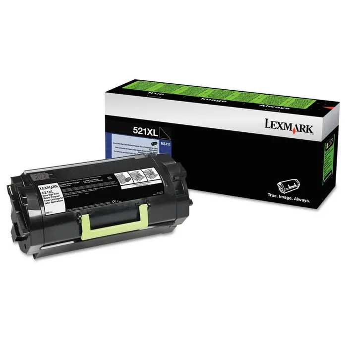 Lexmark™ 52d1x0l Return Program Extra High-Yield Toner, 45,000 Page-Yield, Black