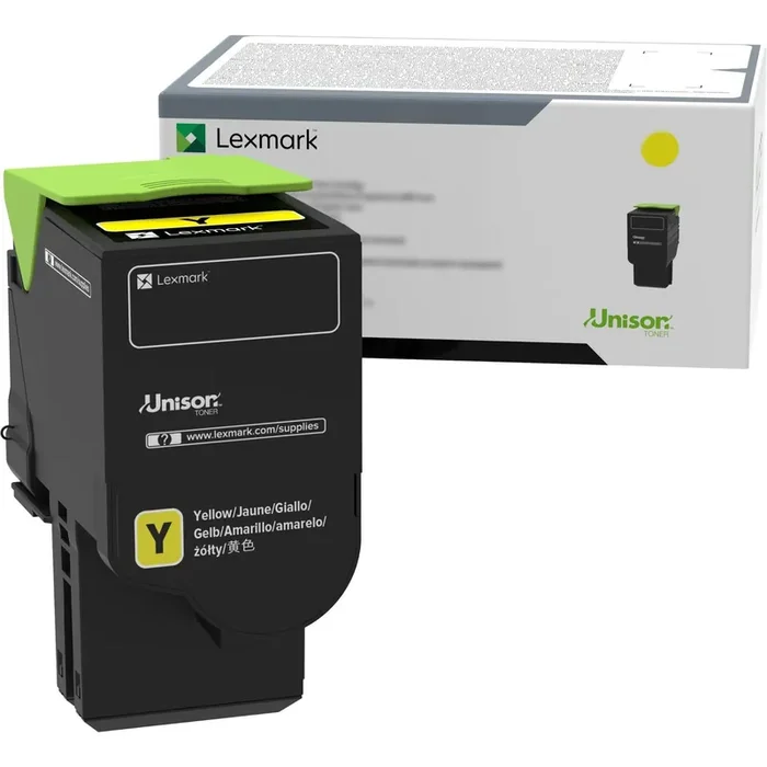 Lexmark™ 78C0XYG Return Program Extra High-Yield Tonerx, 5,000 Page-Yield, Yellow